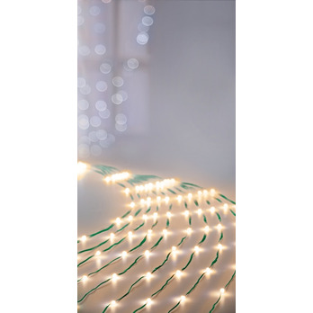 Premier 400 LED Ultrabrights Waterfall Warm White 2.5m