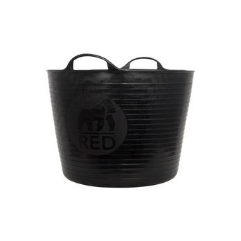 Red Gorilla Flexible Large Tub Black - Capacity 55L