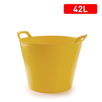 Plasticforte Eco Tub 42L Yellow
