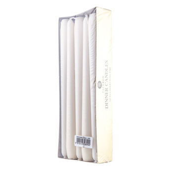 Price's Candles Dinner Candles Pack 10 Ivory