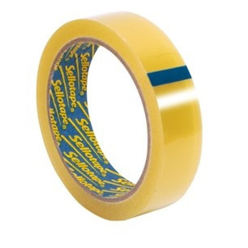 Sellotape Original Golden Tape 18mm x 25m