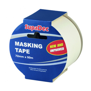 SupaDec Masking Tape 72mm x 50m