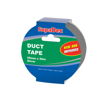 SupaDec 50m Duct Tape Silver
