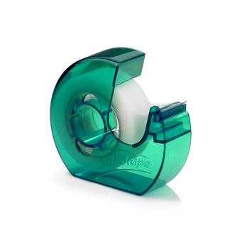 Sellotape Clever Dispenser 18mm x 25m - Ideal for repairing documents - marker