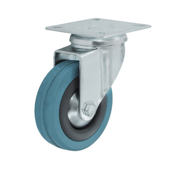 Smiths Ironmongery Swivel Castor With Runner Wheel 100mm