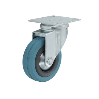 Smiths Ironmongery Swivel Castor With Runner Wheel 75mm -  effortlessly moving furniture