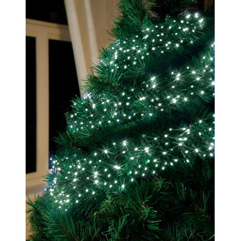 Premier 3000 LED Multi Action Cluster Brights With Timer White/Green Cable