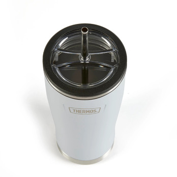 Thermos Icon Cold Cup With Stainless Steel Straw 710ml Harebell Blue
