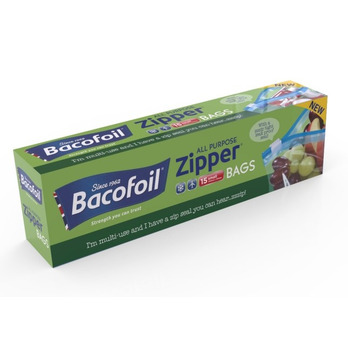 Bacofoil Zipper Bags Small Pack