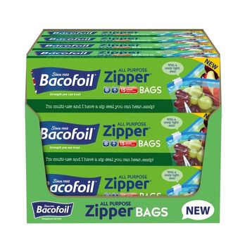 Bacofoil Zipper Bags Small Pack