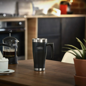 Thermos Icon Travel Mug 470ml Granite