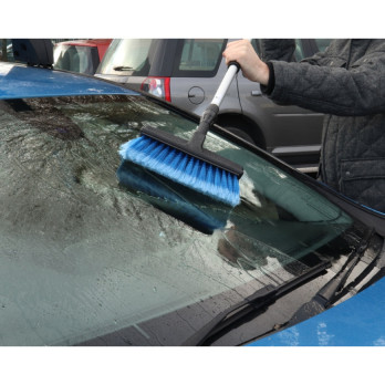 Streetwize Deluxe Brush Rubber Squeegee 1.8m