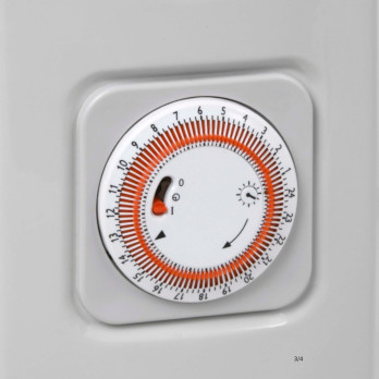 SupaWarm Oil Filled Radiator 2500w 11 heat fins anti-tip cut out Built-in timer