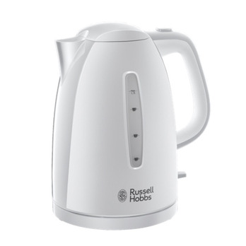 Russell Hobbs Textures Kettle White - Boil 1 cup of water in 45 seconds