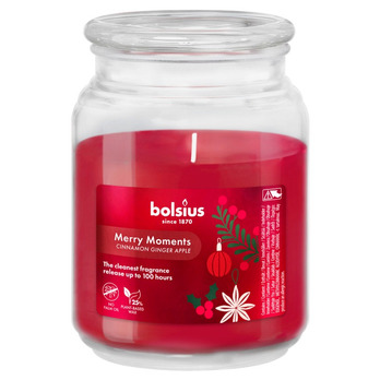 Bolsius Scented Candle 100 Hrs Merry Moments