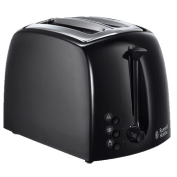 Russell Hobbs Textures Toaster Black 2 Slice