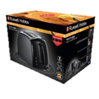 Russell Hobbs Textures Toaster Black 2 Slice