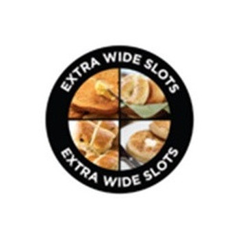 Russell Hobbs Textures Toaster Black 2 Slice