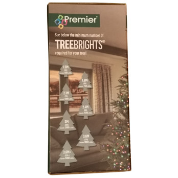 Premier 2000 LED Multi Action Treebrights With Timer Multi/Green