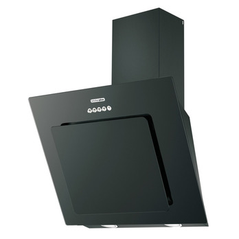 Kitchenplus Black Vertical Cooker Hood 600mm