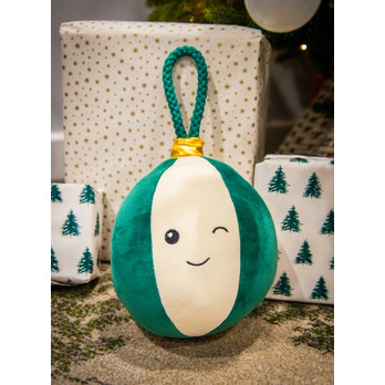 ROSEWOOD Blitzen Bauble - Giggle sound - Engages dogs