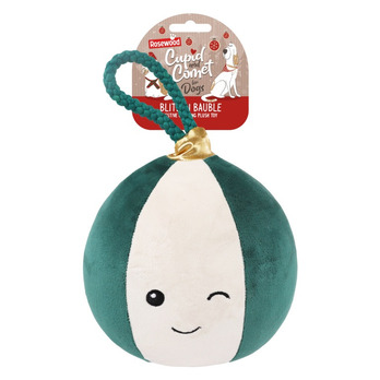 ROSEWOOD Blitzen Bauble - Giggle sound - Engages dogs