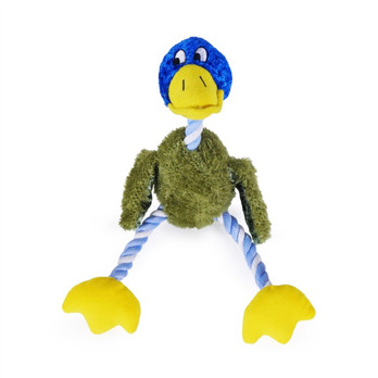 ROSEWOOD Mister Twister Delia Duck Dog Toy -  long lasting playtime fun