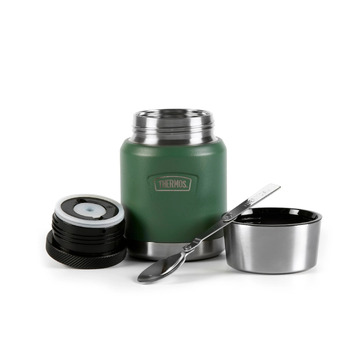 Thermos Icon Series Food Flask 470ml Rock Cap Green