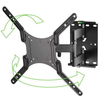 Vivanco UK Ltd Tilt & Swing Wall Mounted Bracket Up to 55"