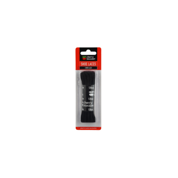 Cherry Blossom Cord Lace Black 120cm