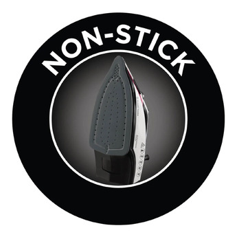 Russell Hobbs Auto Steam Iron - non-stick soleplate