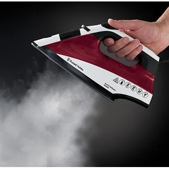 Russell Hobbs Auto Steam Iron - non-stick soleplate