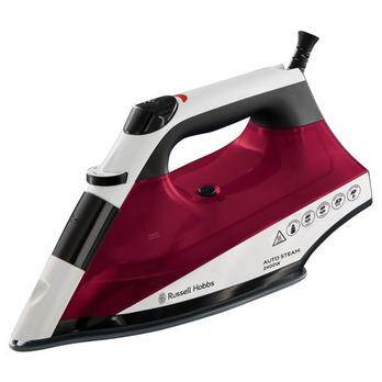 Russell Hobbs Auto Steam Iron - non-stick soleplate