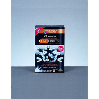Premier 24 LED Multi Action Battery Operated TIMELIGHTS™ Warm White