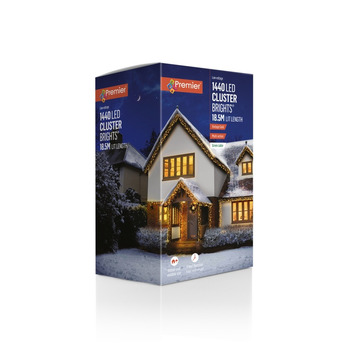 Premier 1440 Multi Action LED Cluster Brights Vintage Gold/Green Cable