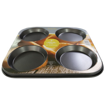 Basiks Yorkshire Pudding Tray 4 Cup