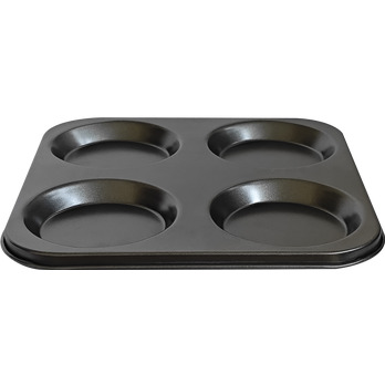 Basiks Yorkshire Pudding Tray 4 Cup