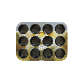Basiks 12 Cup Muffin Pan 13.5"