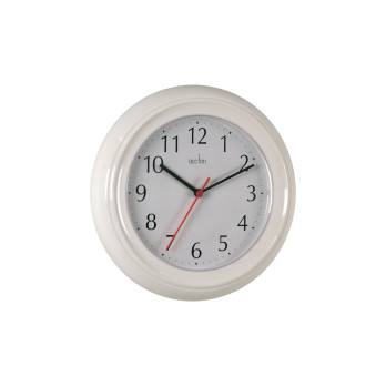 Acctim Wycombe Wall Clock White