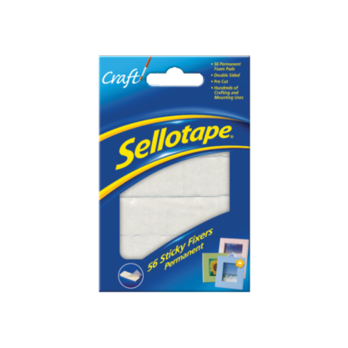 Sellotape Sticky Fixer Pads Pack 56