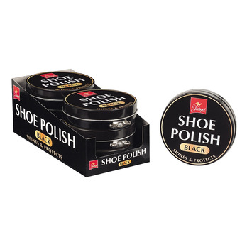 Jump Shoe Polish 80g Tin Black