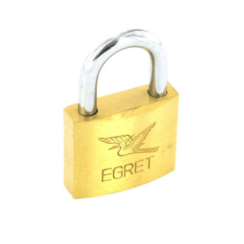 Securit Egret Brass Padlock Cylinder Action 60mm