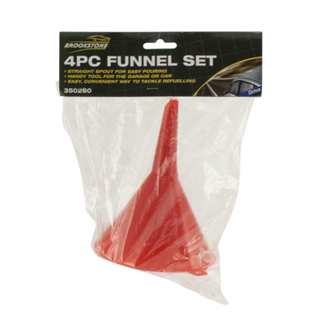 Brookstone Drive Funnel Set 4 Piece