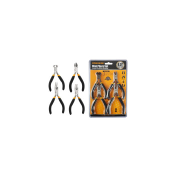 Toolmak Mini Plier Set 4pk