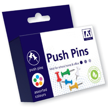 Anker Push Pins in assorted colours