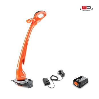 Flymo Easitrim Cordless Strimmer Kit 18v - Lithium Ion Battery - 28mins Runtime