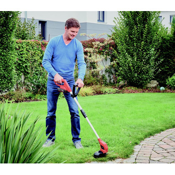 Einhell 18v Cordless Telescopic Grass Trimmer - 20 Plastic Blades & High-Speed Charger