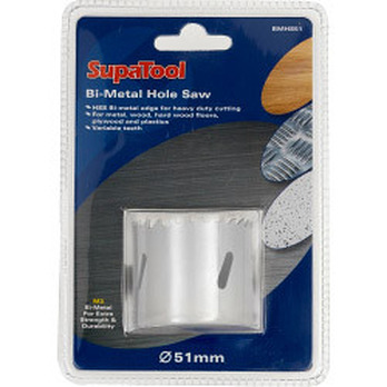 SupaTool Bi-Metal Hole Saw 51mm