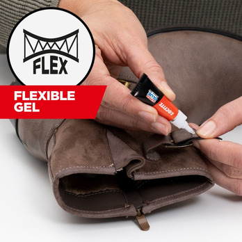 Loctite Super Glue Power Gel 3g Tube - Transparent & Anti-clog cap