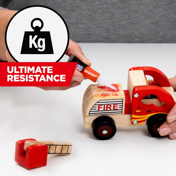 Loctite Super Glue Power Gel 3g Tube - Transparent & Anti-clog cap